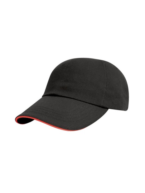 RESULT Brushed Cotton Decorator Cap with Sandwich Peak /api/colors/b084ccc6-964d-4c40-a33e-0f276869188a personnalisable