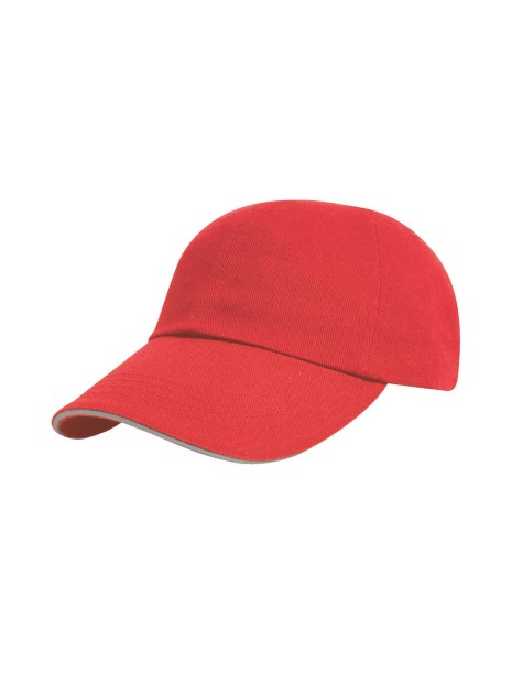 RESULT Brushed Cotton Decorator Cap with Sandwich Peak /api/colors/6e483ef0-7c4a-43d4-afc1-dfefe9d1e3ba personnalisable