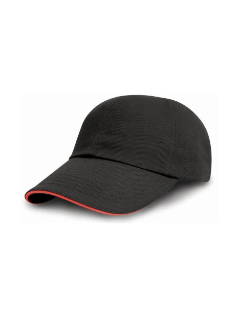 RESULT Brushed Cotton Decorator Cap with Sandwich Peak /api/colors/b084ccc6-964d-4c40-a33e-0f276869188a personnalisable