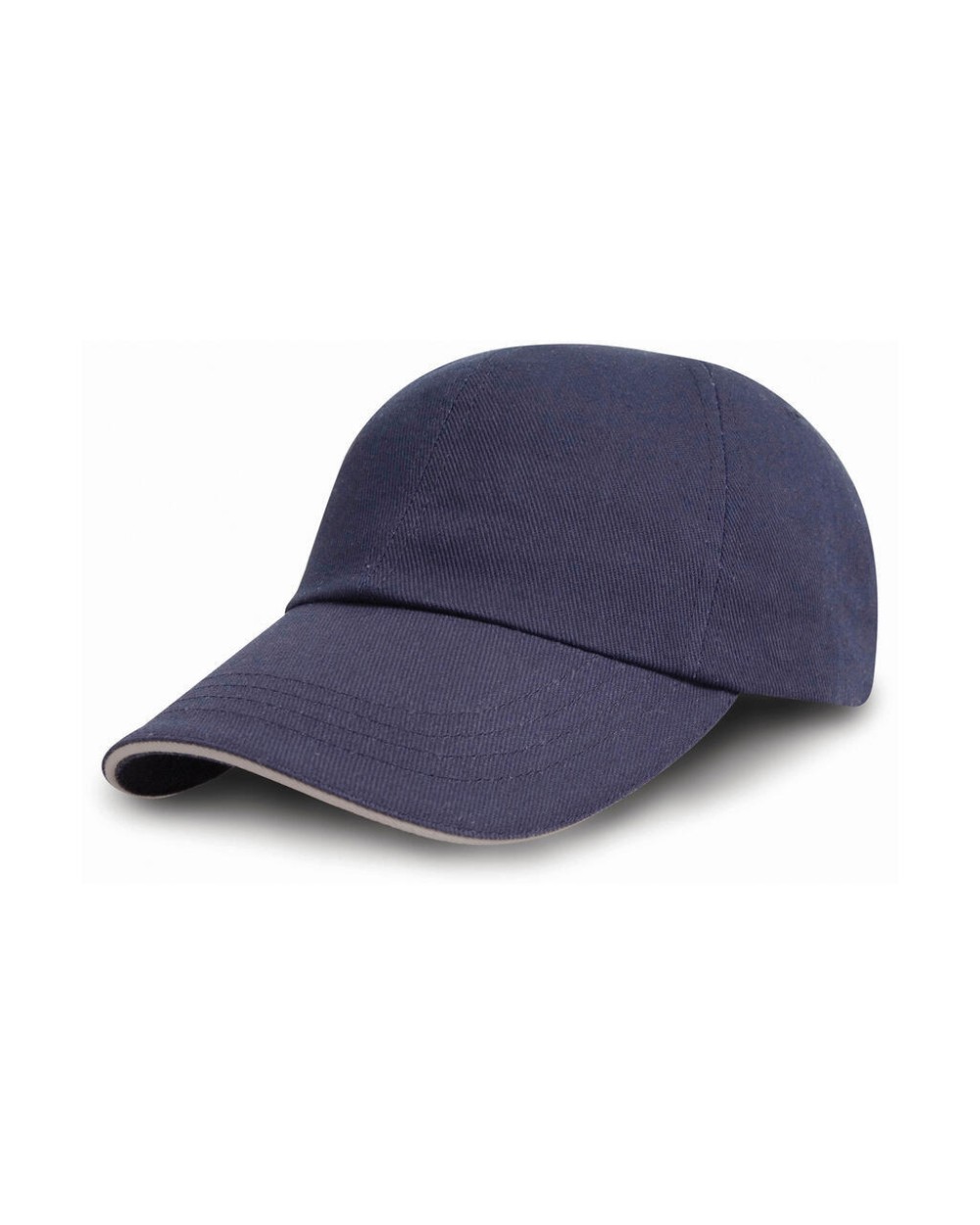 RESULT Brushed Cotton Decorator Cap with Sandwich Peak Kappen personalisierbar