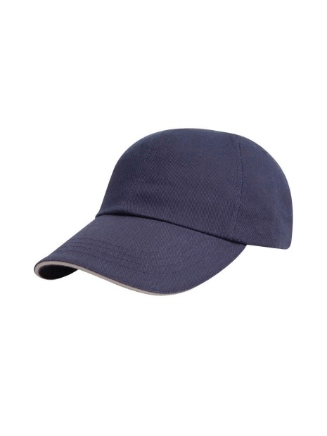 RESULT Brushed Cotton Decorator Cap with Sandwich Peak /api/colors/c3a1db4f-fe3a-46fd-9fdb-4857b32e8e2a personnalisable