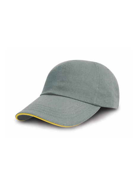 RESULT Brushed Cotton Decorator Cap with Sandwich Peak /api/colors/eb8d8459-6f9e-4ecc-9060-40dd8b0ddff1 personnalisable