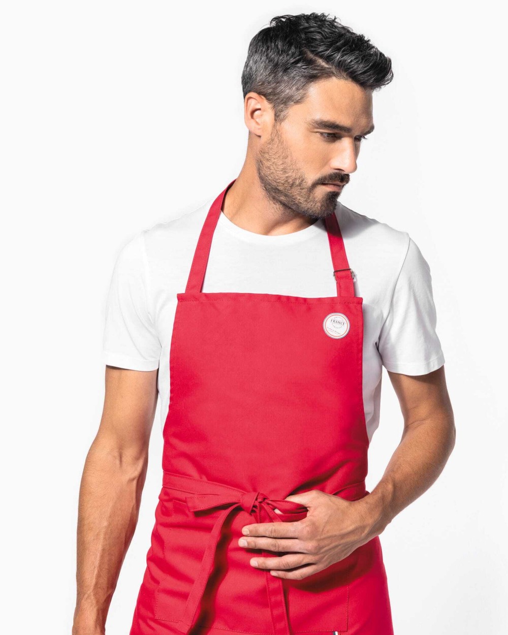 Schorten KARIBAN Schort Origine France Garantie voor bedrukking &amp; borduring