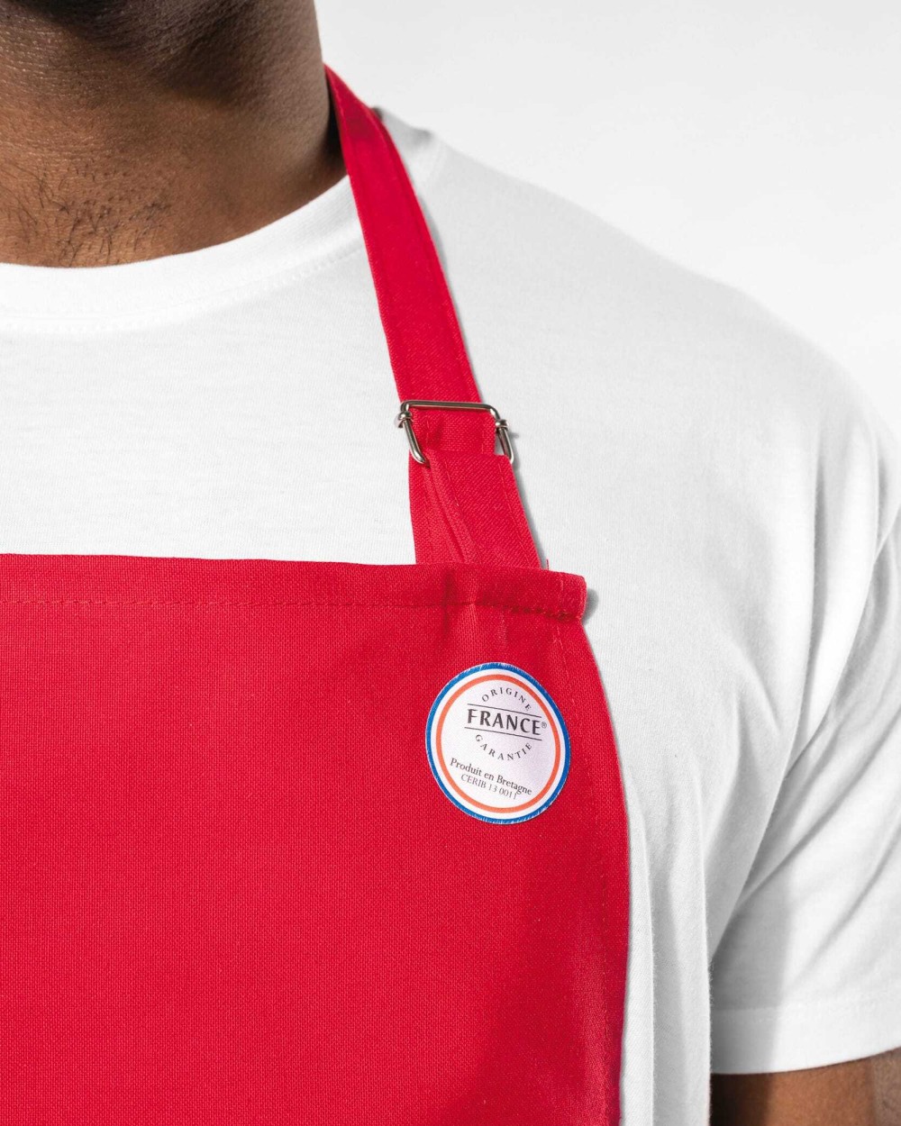 Schorten KARIBAN Schort Origine France Garantie voor bedrukking &amp; borduring