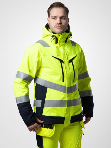 Vestes à personnaliser PROJOB 6445 PARKA 3 EN 1 - EN ISO 20471 CLASSE 3/2 - EN 343 3/2 