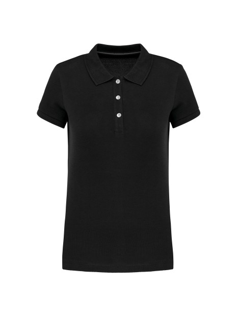 KARIBAN Polo Supima® manches courtes femme /api/colors/b9fdad4a-5e94-45cb-8c03-c08b349b28c3 personnalisable
