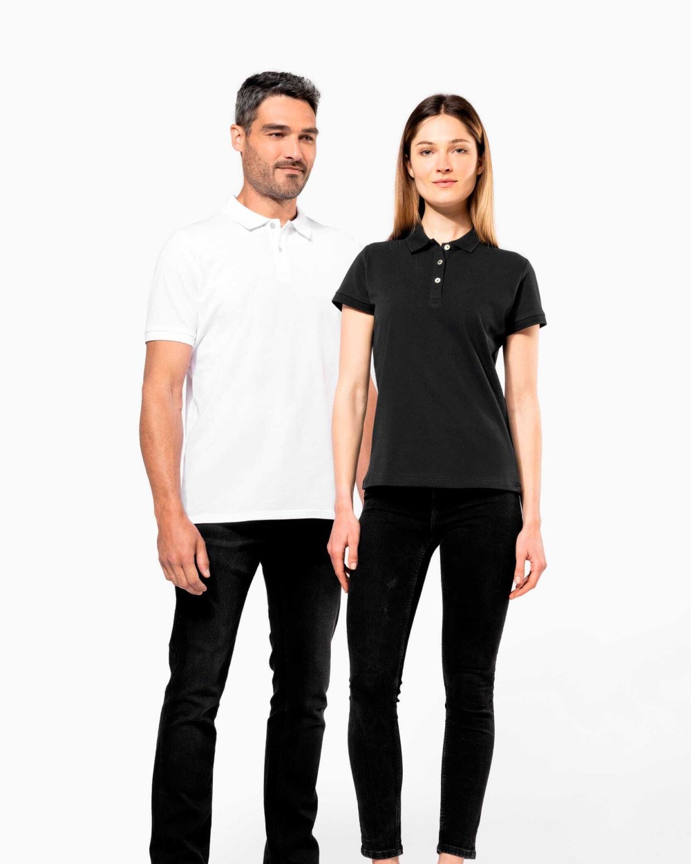 Polo's KARIBAN Damespolo Supima® korte mouwen voor bedrukking &amp; borduring