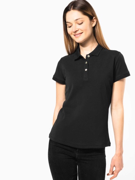 Polos à personnaliser KARIBAN Polo Supima® manches courtes femme 