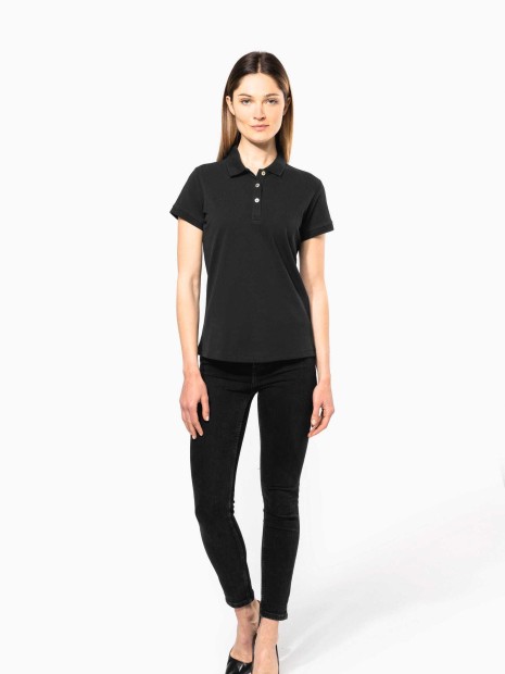 Polos à personnaliser KARIBAN Polo Supima® manches courtes femme 