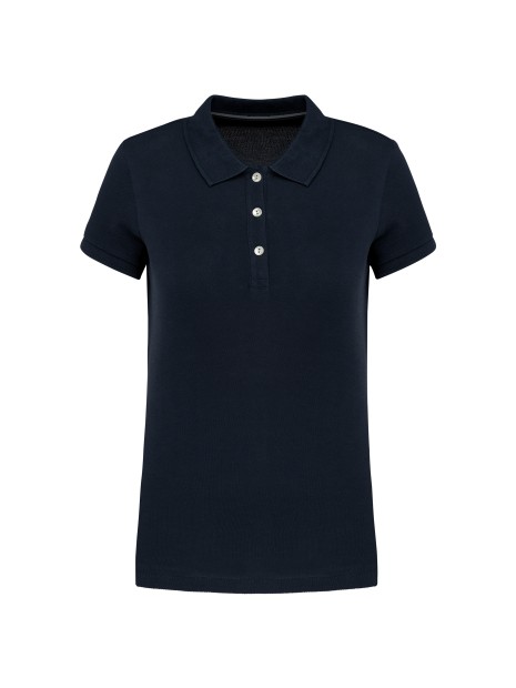 KARIBAN Polo Supima® manches courtes femme /api/colors/b68891a9-1d28-4f7a-8deb-775c45027afd personnalisable