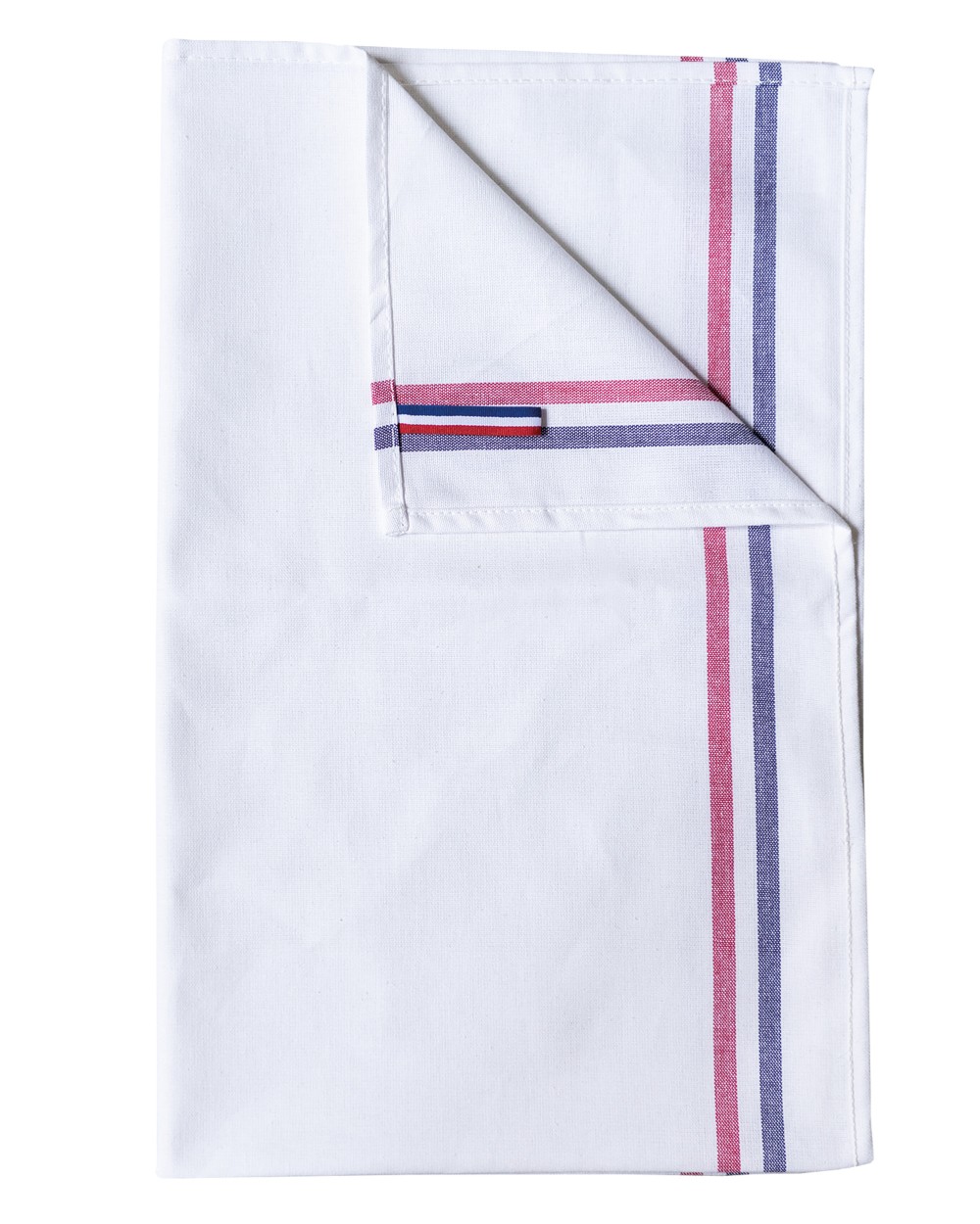 Produits éponges personnalisable KARIBAN Essuie-vaisselle 2 rayures Origine France Garantie