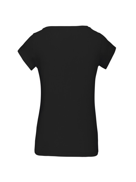 KARIBAN T-shirt col bateau manches courtes femme /api/colors/b9fdad4a-5e94-45cb-8c03-c08b349b28c3 personnalisable