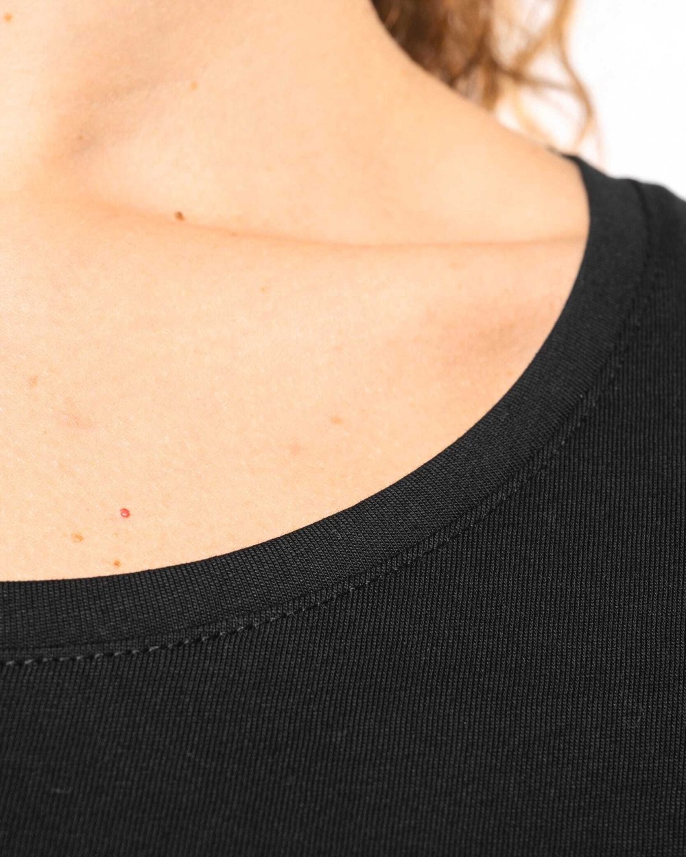 T-shirts KARIBAN Dames-T-shirt korte mouwen met boothals voor bedrukking &amp; borduring