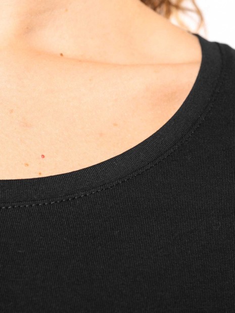 T-Shirts à personnaliser KARIBAN T-shirt col bateau manches courtes femme 