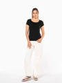 T-Shirts à personnaliser KARIBAN T-shirt col bateau manches courtes femme 