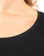 KARIBAN Ladies’ boat neck short-sleeved T-shirt T-Shirts personalisierbar