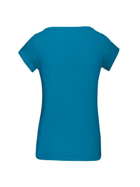 KARIBAN T-shirt col bateau manches courtes femme /api/colors/3848809b-00f3-4a7f-8b57-fc0187a98ade personnalisable