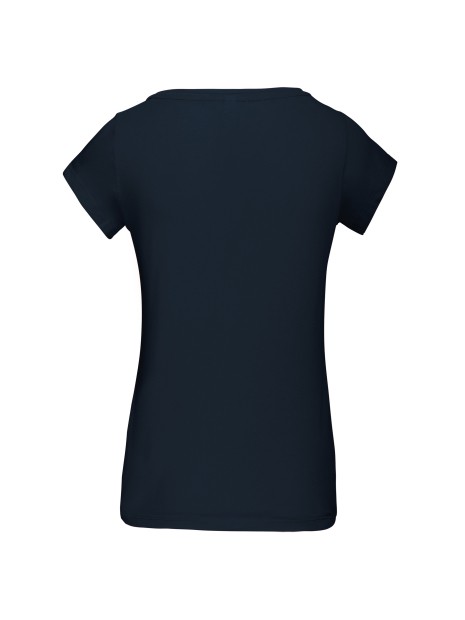 KARIBAN T-shirt col bateau manches courtes femme /api/colors/b68891a9-1d28-4f7a-8deb-775c45027afd personnalisable