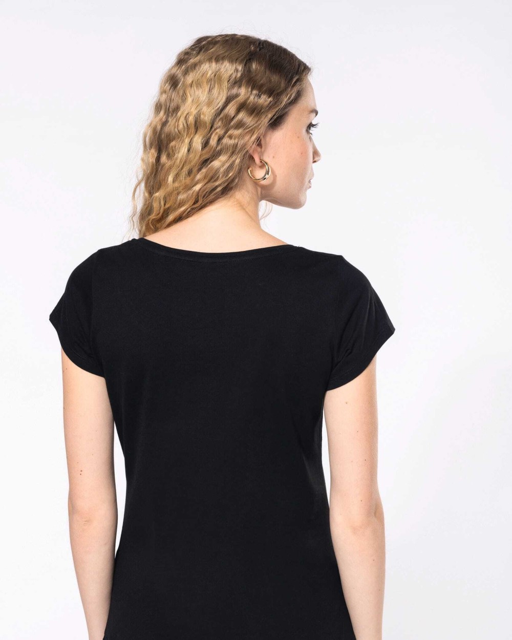 T-Shirts personnalisable KARIBAN T-shirt col bateau manches courtes femme