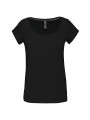 KARIBAN T-shirt col bateau manches courtes femme /api/colors/b9fdad4a-5e94-45cb-8c03-c08b349b28c3 personnalisable