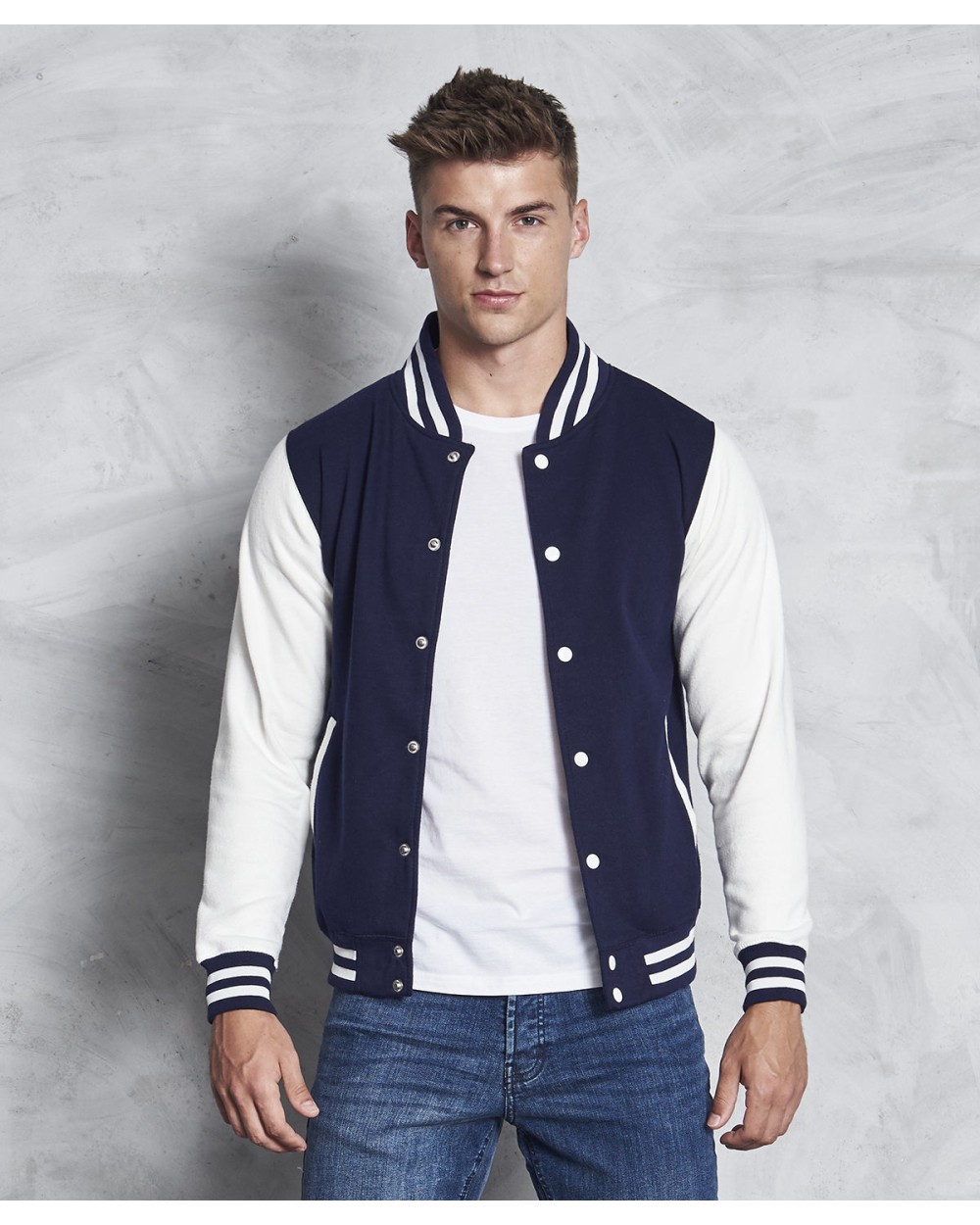 AWDIS VARSITY JACKET Jacken personalisierbar