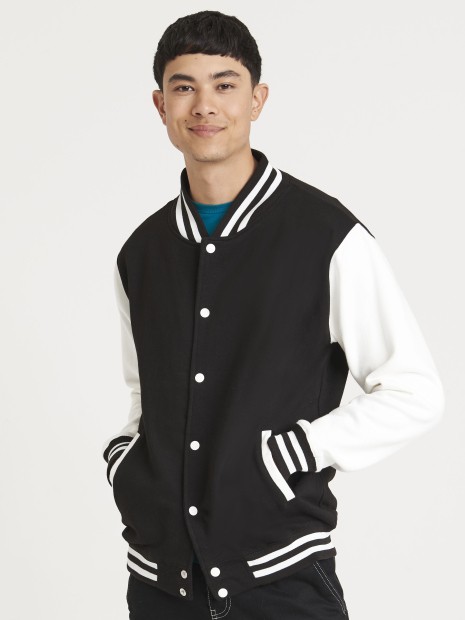 Vestes à personnaliser AWDIS VARSITY JACKET 