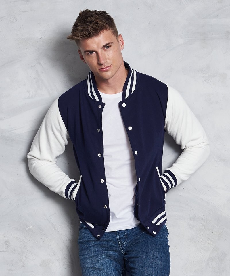 Vestes personnalisable AWDIS VARSITY JACKET