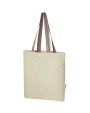 Tote bags personnalisable 4DO Sac shopping Rainbow de 5 l en coton recyclé 180 g/m²