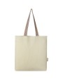 Tote bags 4DO Rainbow draagtas 5 l van 180 g/m² gerecycled katoen  voor bedrukking &amp; borduring