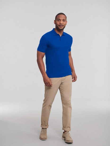 Polos à personnaliser RUSSELL Polo homme Authentic Eco 