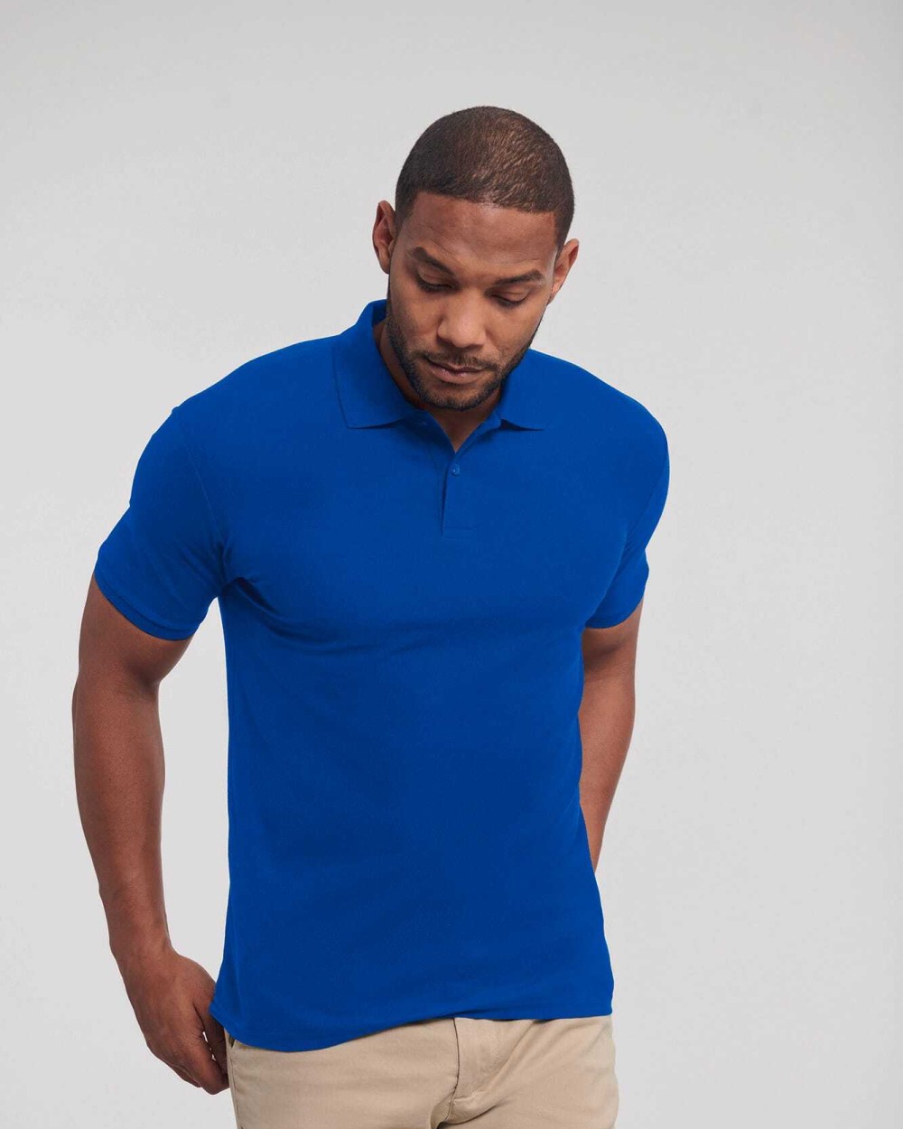 Polo's RUSSELL Herenpolo Authentic Eco voor bedrukking &amp; borduring
