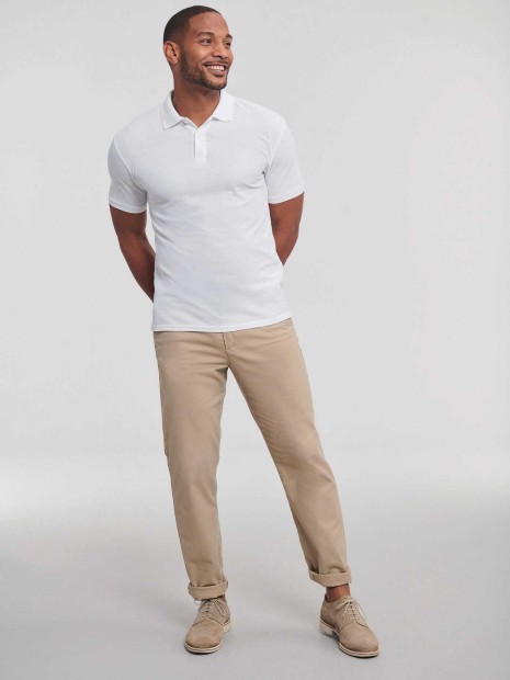 Polos à personnaliser RUSSELL Polo homme Authentic Eco 