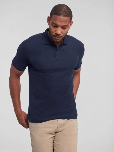 Polos à personnaliser RUSSELL Polo homme Authentic Eco 
