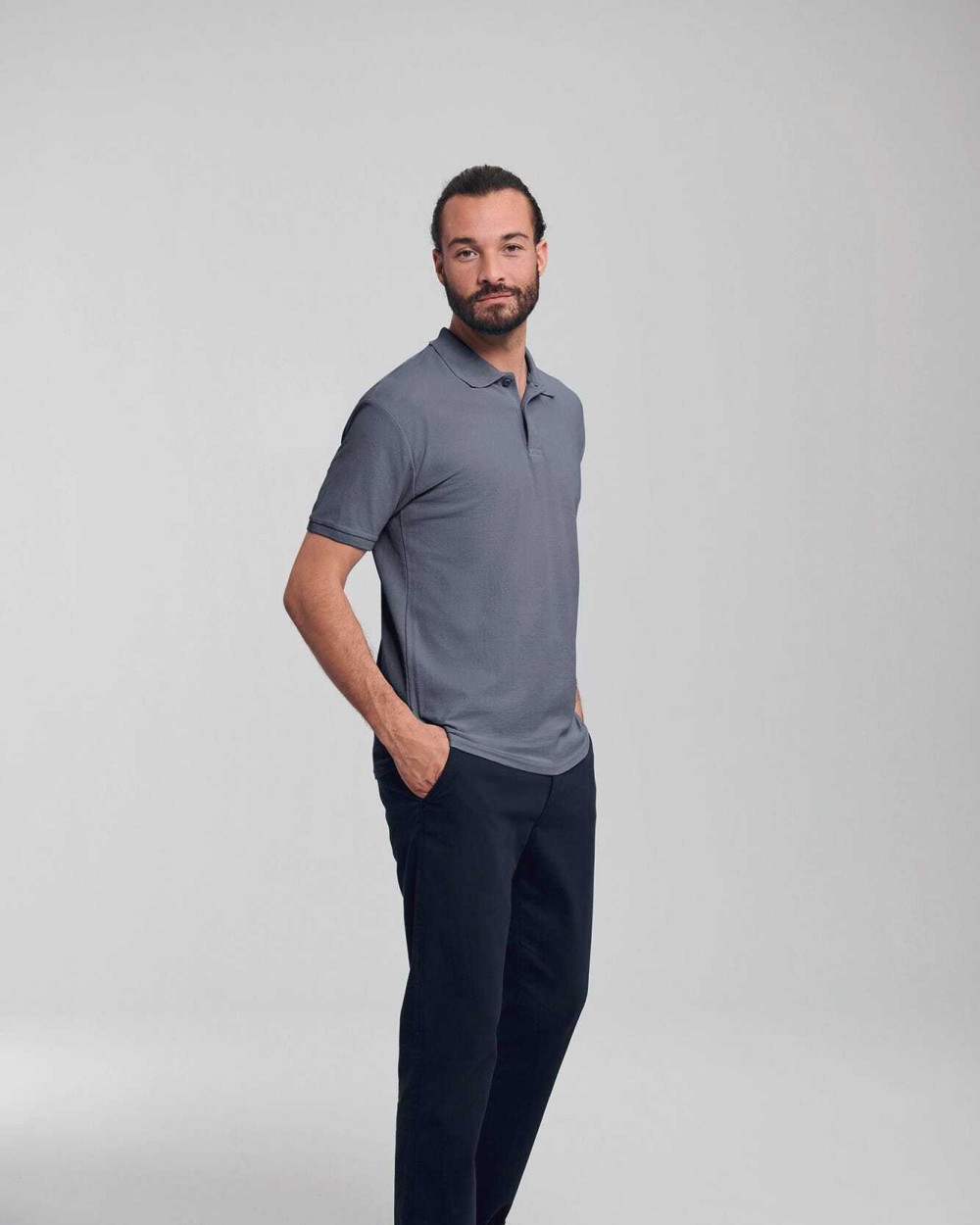 Polos personnalisable RUSSELL Polo homme Authentic Eco