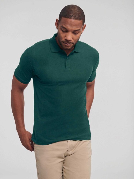 Polos à personnaliser RUSSELL Polo homme Authentic Eco 