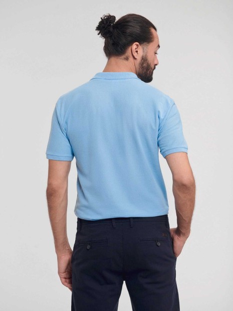 Polos à personnaliser RUSSELL Polo homme Authentic Eco 