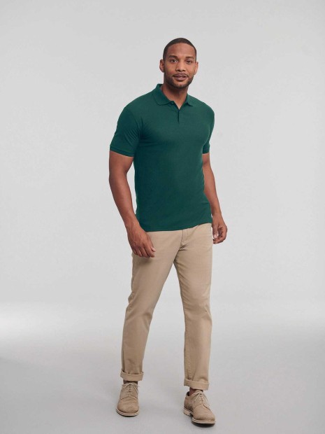 Polos à personnaliser RUSSELL Polo homme Authentic Eco 