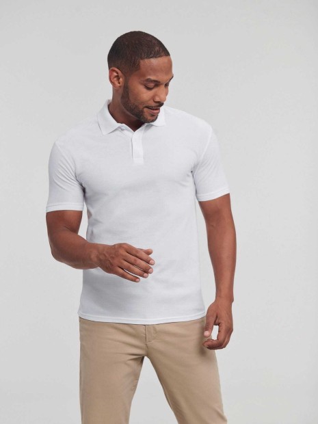 Polos à personnaliser RUSSELL Polo homme Authentic Eco 