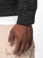 Vestes à personnaliser KARIBAN Veste zippée chinée homme 