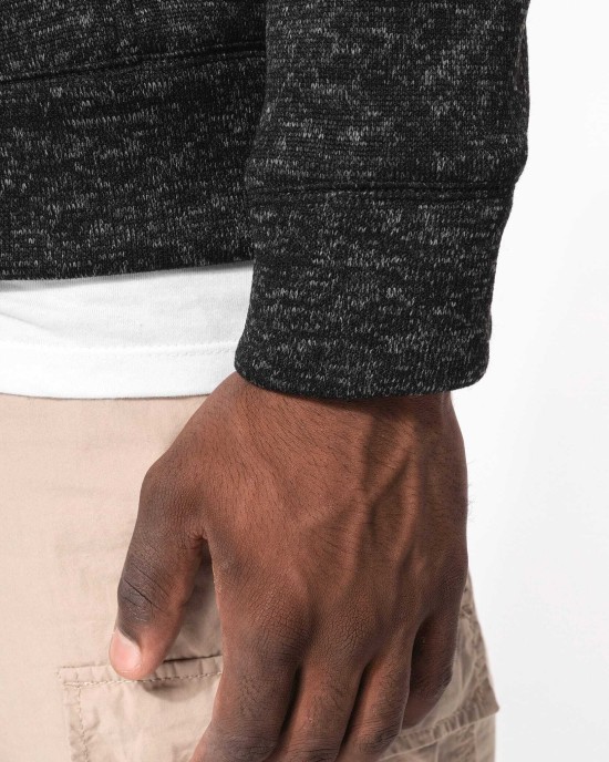 Vestes personnalisable Kariban Veste zippée chinée homme