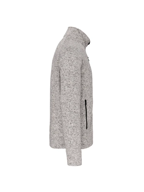 KARIBAN Veste zippée chinée homme /api/colors/03c29f95-9c4d-4e93-9cad-67345bed7774 personnalisable