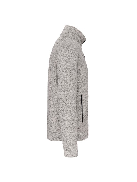 KARIBAN Veste zippée chinée homme /api/colors/03c29f95-9c4d-4e93-9cad-67345bed7774 personnalisable