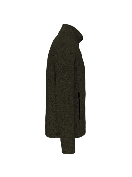 KARIBAN Veste zippée chinée homme /api/colors/daf951c5-e6a9-4256-8c9c-b8c224fe77a5 personnalisable