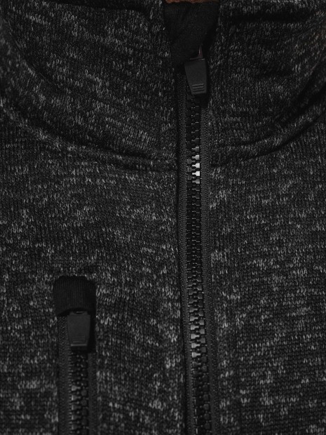 Vestes à personnaliser KARIBAN Veste zippée chinée homme 