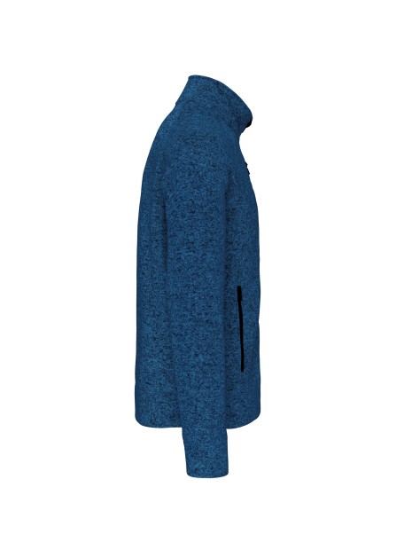 KARIBAN Veste zippée chinée homme /api/colors/8ba9449a-78d7-45ac-b67d-6ff257f643b4 personnalisable