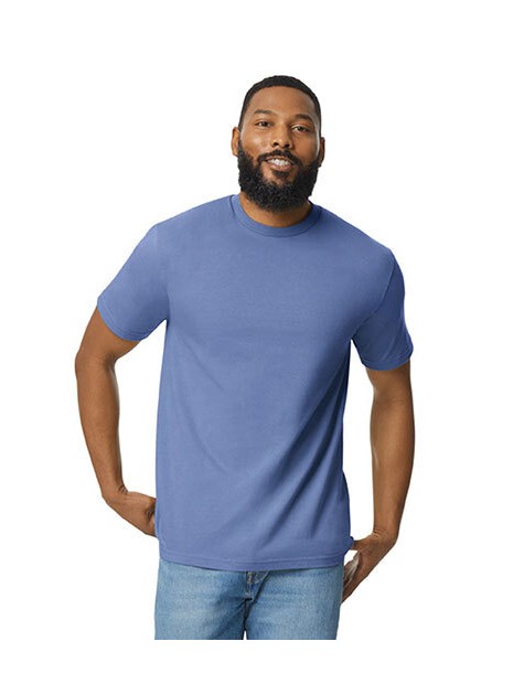 GILDAN T-shirt homme softstyle midweight /api/colors/f28ecd26-255e-4b18-a29c-08c2af1111d3 personnalisable