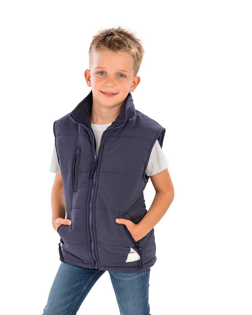 Vestes personnalisable RESULT Bodywarmer doublé enfant