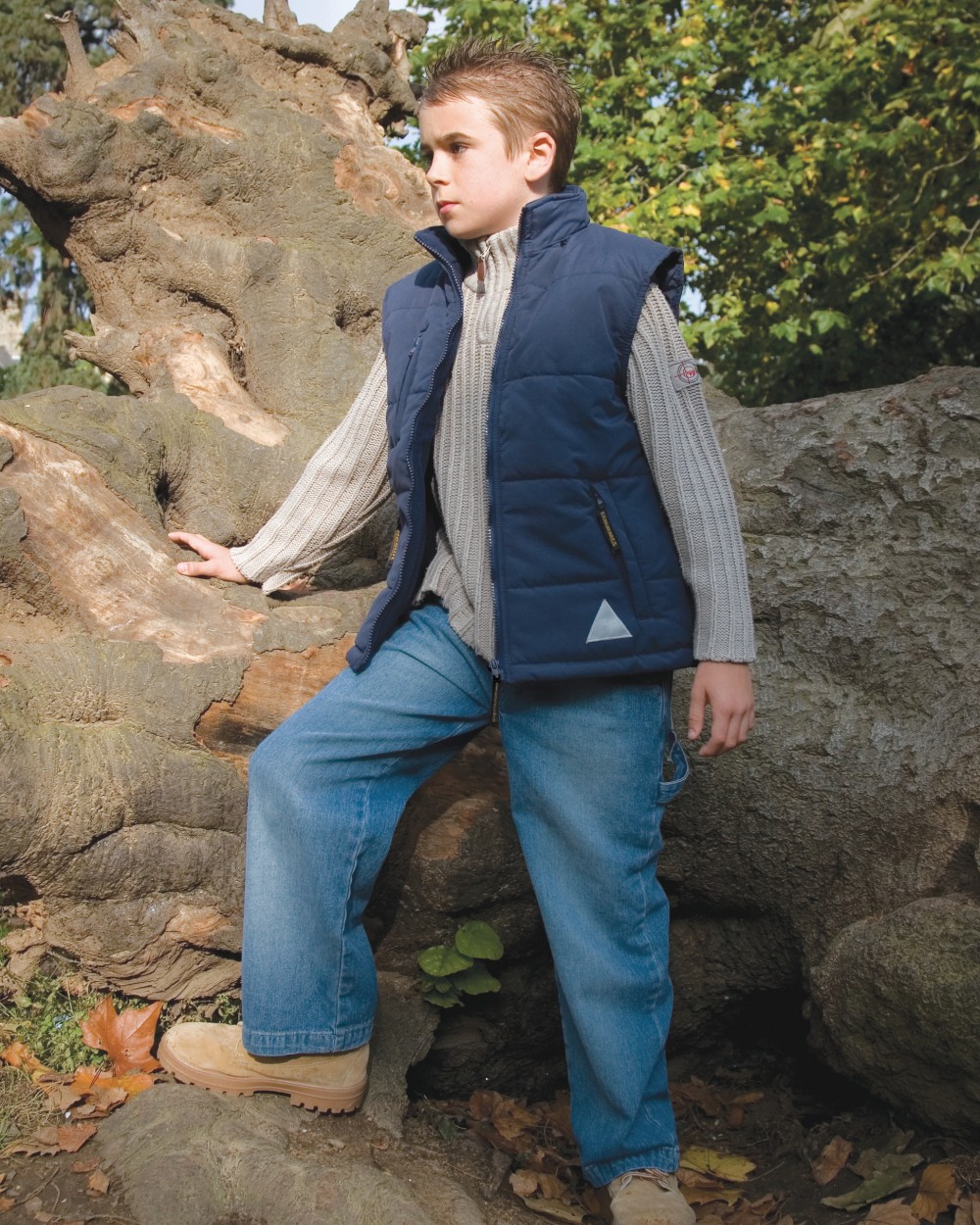 Vestes personnalisable RESULT Bodywarmer doublé enfant
