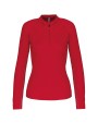 Sweat-shirts personnalisable PROACT Haut de sport manches longues ¼ zip femme