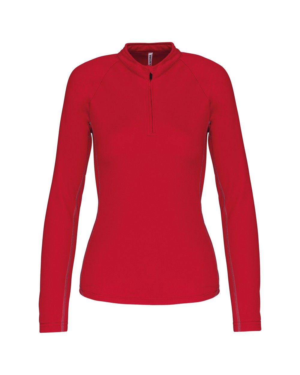 PROACT Sporttop mit langen Ärmeln ¼ Zip für Damen Sweatshirts personalisierbar